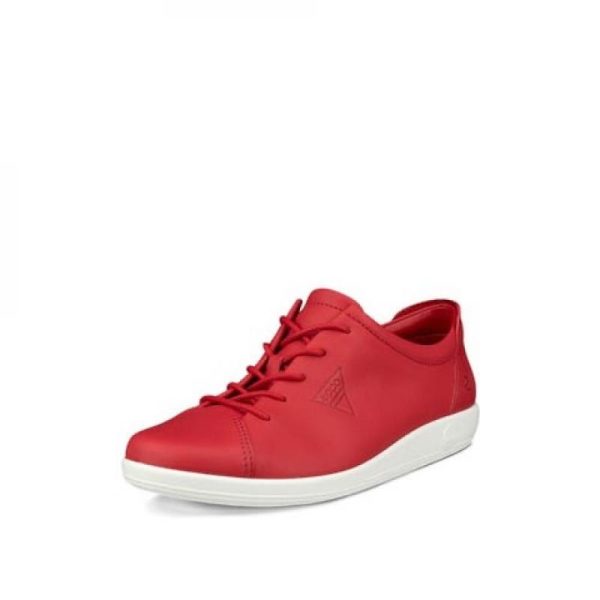 Ecco Soft 2.0 W Anniversary Chili rød.