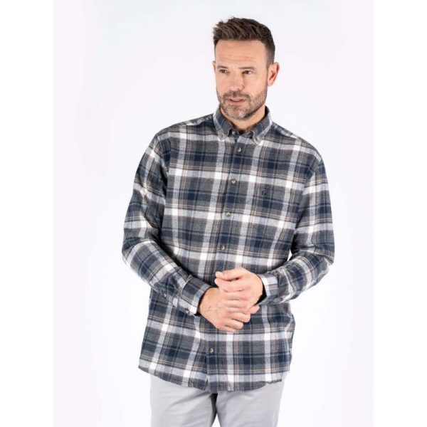 Ikke definert-Farmer Skjorte M-Knapp Herre –E. Sørdahl-1 Skjelland Farmer Skjorte M/Knapp Herre