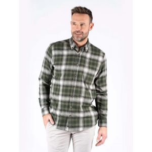 Ikke definert-PreEnd Mondo Flanellskjorte Grønn–E. Sørdahl-1 Skjelland Mondo Flanellskjorte Grønn